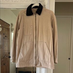 H&M Barn Jacket with Velvet Collar